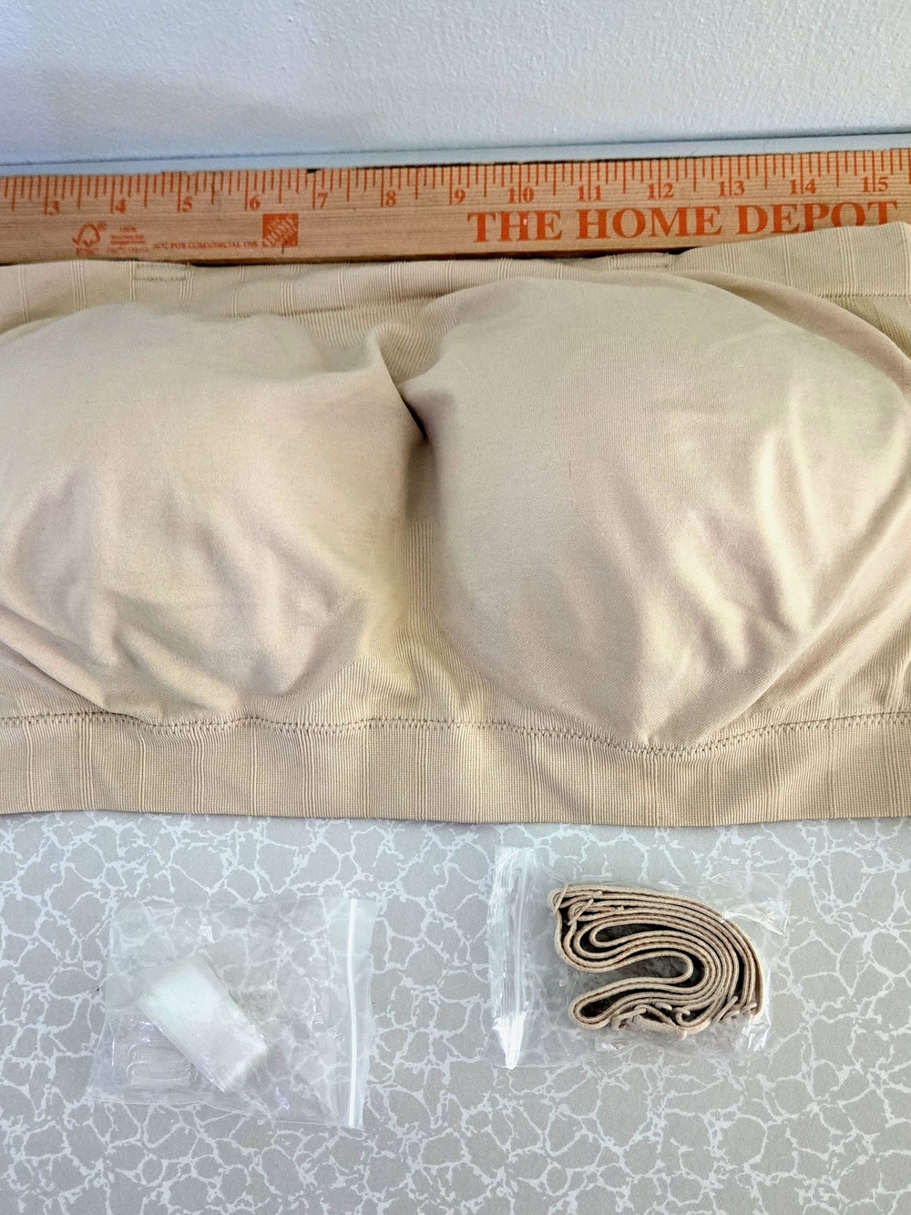 Truekind Convertible Strapless Bandeau Bra 3XL